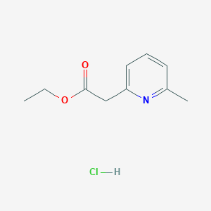 6-Methyl-2-pyridineacetic acid ethyl ester hydrochloride