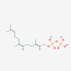 molecular formula C15H28O7P2 B1254040 2-trans,6-cis-Farnesyl diphosphate 