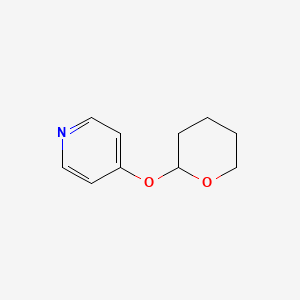 4-[(Oxan-2-yl)oxy]pyridine