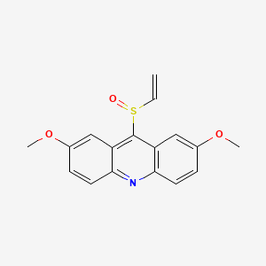 9-(Ethenesulfinyl)-2,7-dimethoxyacridine