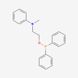 2-[Methyl(phenyl)amino]ethyl diphenylphosphinite