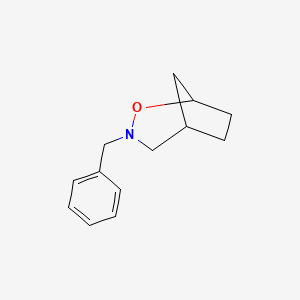 molecular formula C13H17NO B12540444 3-Benzyl-2-oxa-3-azabicyclo[3.2.1]octane CAS No. 661463-37-2