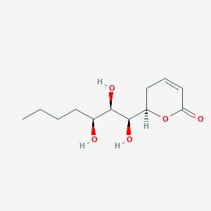 molecular formula C12H20O5 B1254050 (+)-Deacetylboronolide 