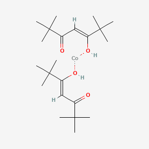 molecular formula C22H40CoO4 B1254052 Co(dpm)2 