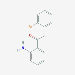 1-(2-Aminophenyl)-2-(2-bromophenyl)ethanone