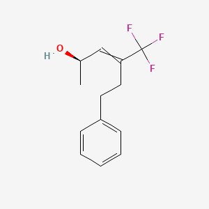 (2R)-6-phenyl-4-(trifluoromethyl)hex-3-en-2-ol