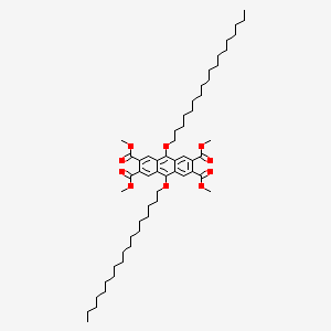 Tetramethyl 9,10-dioctadecoxyanthracene-2,3,6,7-tetracarboxylate