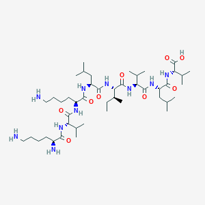 L-Lysyl-L-valyl-L-lysyl-L-leucyl-L-isoleucyl-L-valyl-L-leucyl-L-valine