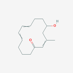 5-Hydroxy-3-methylcyclotetradeca-2,8,10-trien-1-one