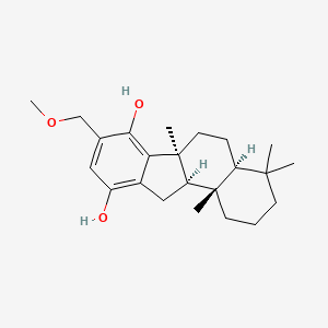 molecular formula C23H34O3 B1254062 Dasyscyphin B 