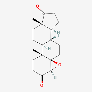 molecular formula C19H26O3 B1254067 4beta,5beta-Epoxyandrostenedione 