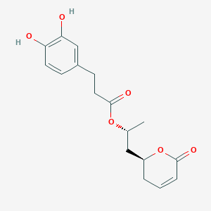 molecular formula C17H20O6 B1254068 Tarchonanthuslactone 