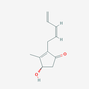 molecular formula C11H14O2 B1254069 (Z,S)-除虫菊酮 
