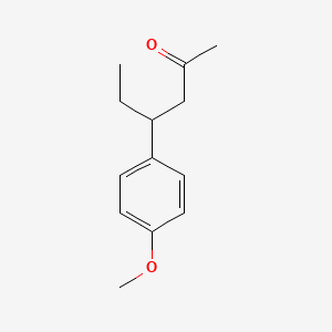 4-(4-Methoxyphenyl)hexan-2-one