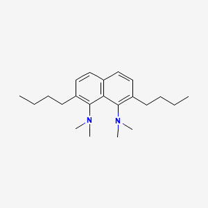 1,8-Naphthalenediamine, 2,7-dibutyl-N,N,N',N'-tetramethyl-