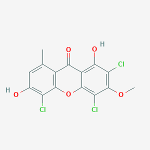molecular formula C15H9Cl3O5 B1254089 Thuringione 