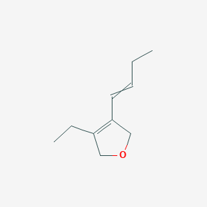 3-(But-1-en-1-yl)-4-ethyl-2,5-dihydrofuran