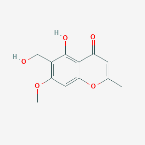 molecular formula C12H12O5 B1254098 6-Hydroxymethyleugenin 
