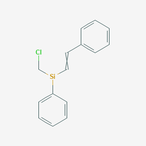 molecular formula C15H14ClSi B12541232 CID 78061173 