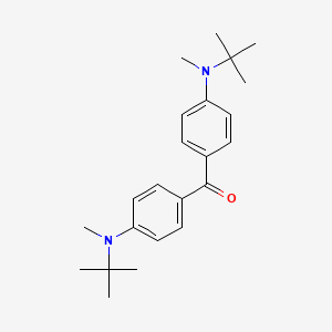 Bis{4-[tert-butyl(methyl)amino]phenyl}methanone