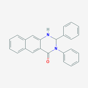 Benzo[g]quinazolin-4(1H)-one, 2,3-dihydro-2,3-diphenyl-