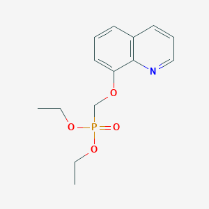 Diethyl {[(quinolin-8-yl)oxy]methyl}phosphonate