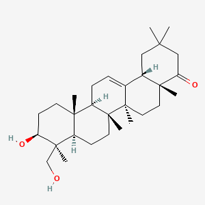 molecular formula C30H48O3 B1254136 大豆皂苷元E CAS No. 6750-59-0