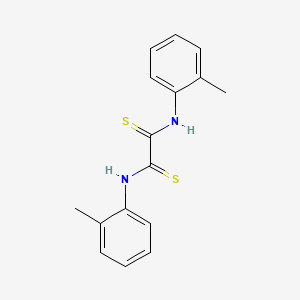 N~1~,N~2~-Bis(2-methylphenyl)ethanebis(thioamide)