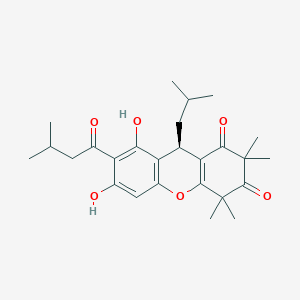 molecular formula C26H34O6 B1254138 Rhodomyrtone 