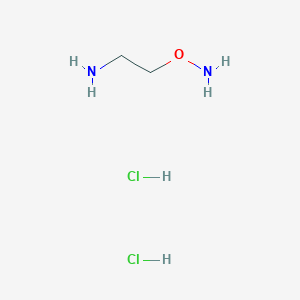 molecular formula C2H10Cl2N2O B125414 2-(氨基氧基)乙胺二盐酸盐 CAS No. 37866-45-8