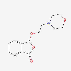 3-[2-(Morpholin-4-yl)ethoxy]-2-benzofuran-1(3H)-one