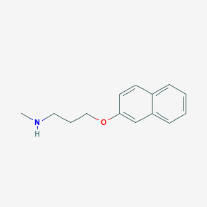 N-Methyl-3-[(naphthalen-2-yl)oxy]propan-1-amine