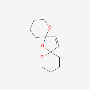 1,7,9-Trioxadispiro[5.1.5~8~.2~6~]pentadec-14-ene