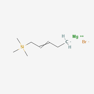 magnesium;trimethyl(pent-2-enyl)silane;bromide