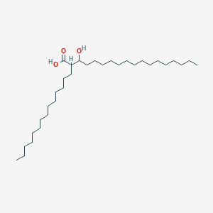 molecular formula C32H64O3 B1254156 Corynomycolic acid 