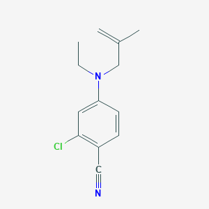 Benzonitrile, 2-chloro-4-[ethyl(2-methyl-2-propenyl)amino]-