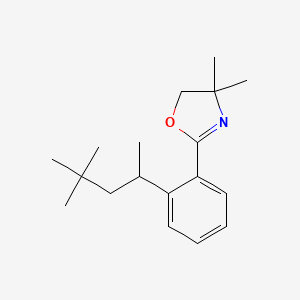 Oxazole, 4,5-dihydro-4,4-dimethyl-2-[2-(1,3,3-trimethylbutyl)phenyl]-