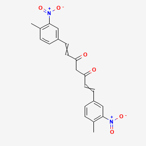 1,7-Bis(4-methyl-3-nitrophenyl)hepta-1,6-diene-3,5-dione