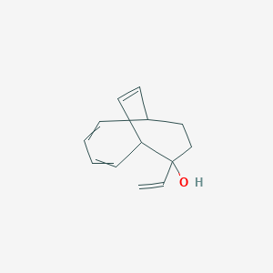 7-Ethenylbicyclo[4.3.2]undeca-2,4,10-trien-7-ol