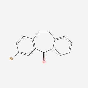2-Bromo-5,6-dihydrodibenzo[3,1-[7]annulen-11-one