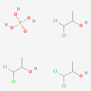 1,1-Dichloropropan-2-ol;phosphoric acid