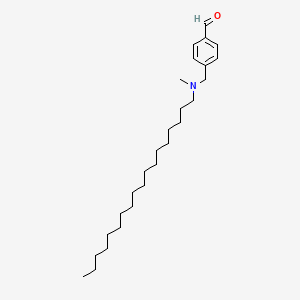 4-{[Methyl(octadecyl)amino]methyl}benzaldehyde