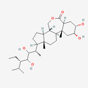 molecular formula C29H50O6 B1254171 Homobrassinolide 