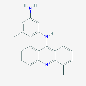 1,3-Benzenediamine, 5-methyl-N-(4-methyl-9-acridinyl)-