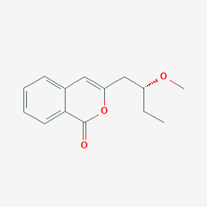 3-[(2R)-2-Methoxybutyl]-1H-2-benzopyran-1-one