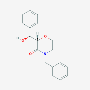 (2S)-2-((alphaR)-alpha-Hydroxybenzyl)-4-benzylmorpholine-3-one