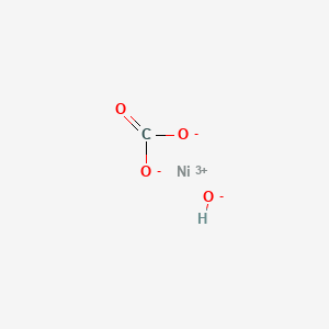 Nickel(3+) carbonate hydroxide (1/1/1)