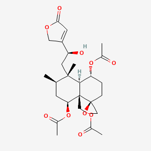 molecular formula C26H36O10 B1254181 Ajugalide B 