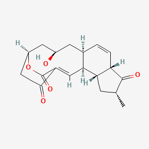 molecular formula C19H22O5 B1254189 Macquarimicin A 
