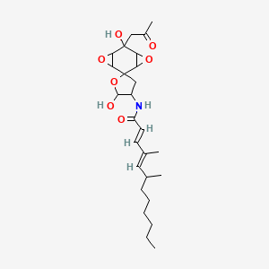 molecular formula C26H39NO7 B1254194 Aranorosinol B 